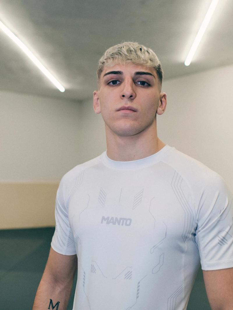 MANTO SHIELD RASHGUARD-WHITE